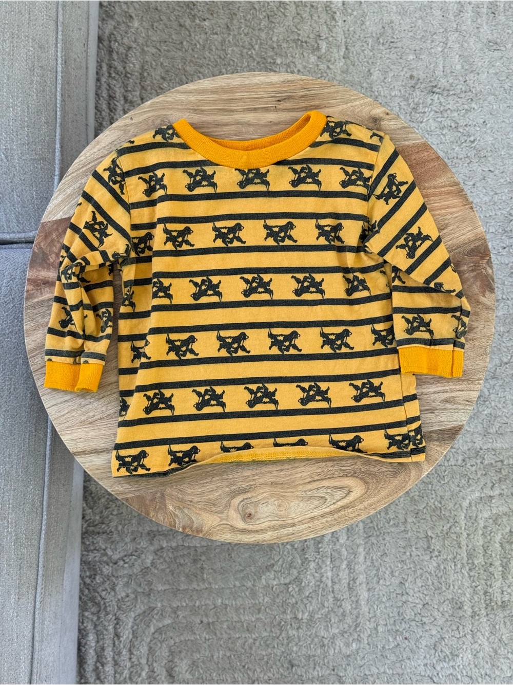 Vintage Move Over Rover Striped Dog Tee